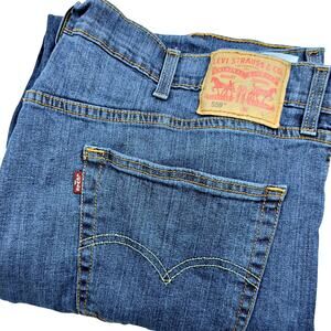 Levi's 559 Relaxed Straight Fit Stretch Grapevyne Blue 46x29 Men's Jeans